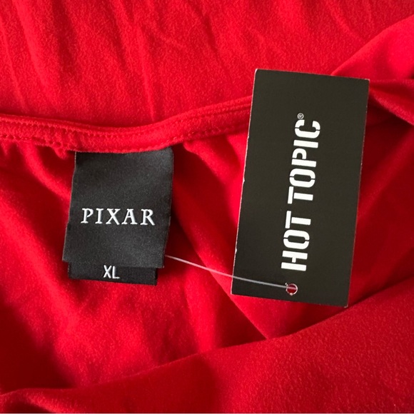 Hot Topic Disney Pixar Cars Lightning McQueen Athletic Dress NWT Size XL - Picture 5 of 7